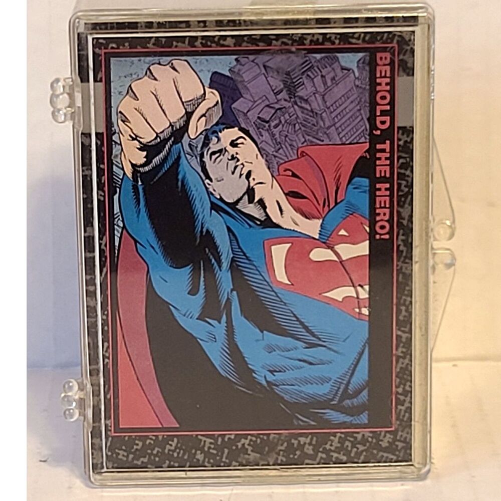 The Death of Superman 1992 Skybox Doomsday 100 ct Complete Trading Card Set‎